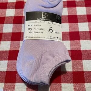 Set of 6 ankle socks - NWT